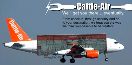 New standing-up airplane seat design