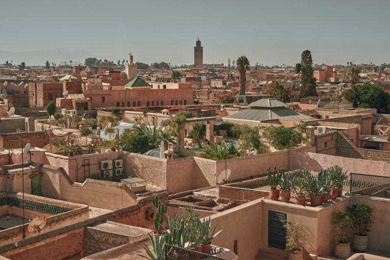 Pogled na grad Marrakech