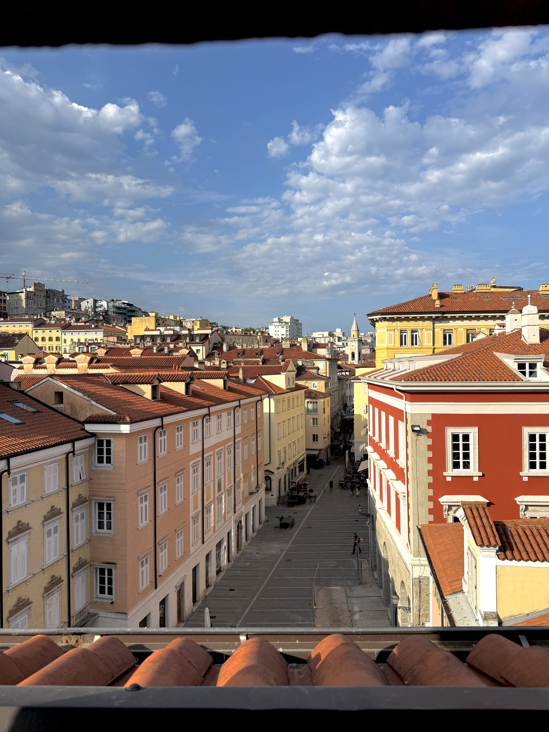 Pogled iz apartmana u Trstu