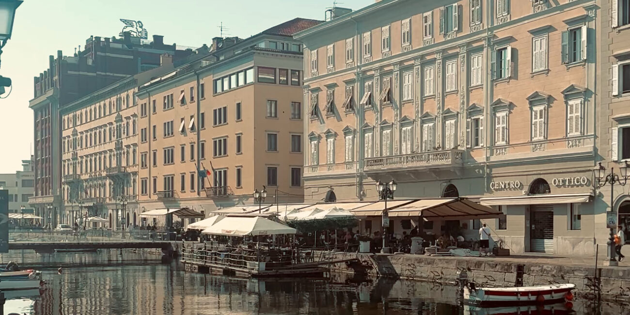 Pogled na kanal u Trstu