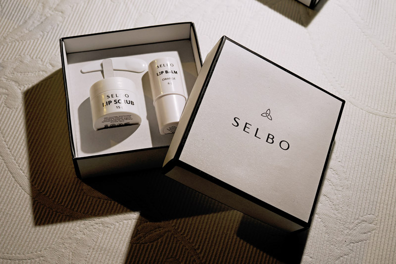 Selbo lip scrub & lip balm