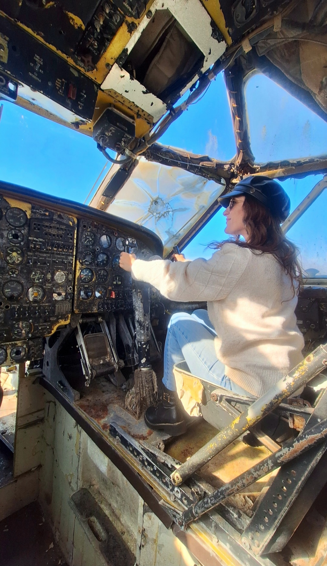 Unutrašnjost aviona Antonov An-12A