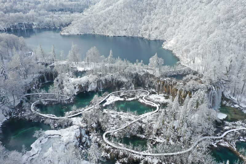 Plitvička jezera zimi
