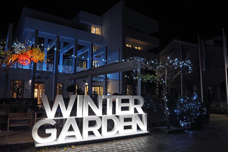 Winter garden u hotelu PrekO