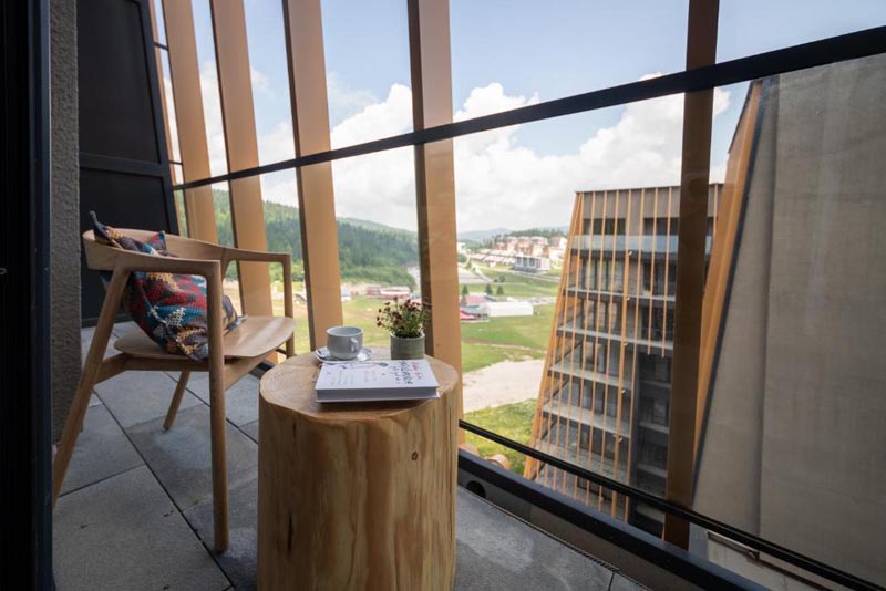 Pogled iz sobe hotela Nomad