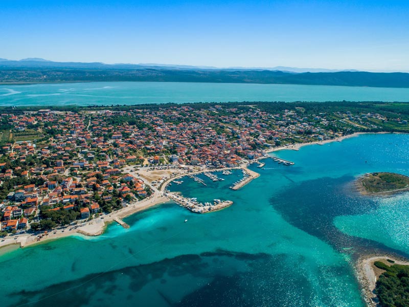 Pogled na Pakoštane