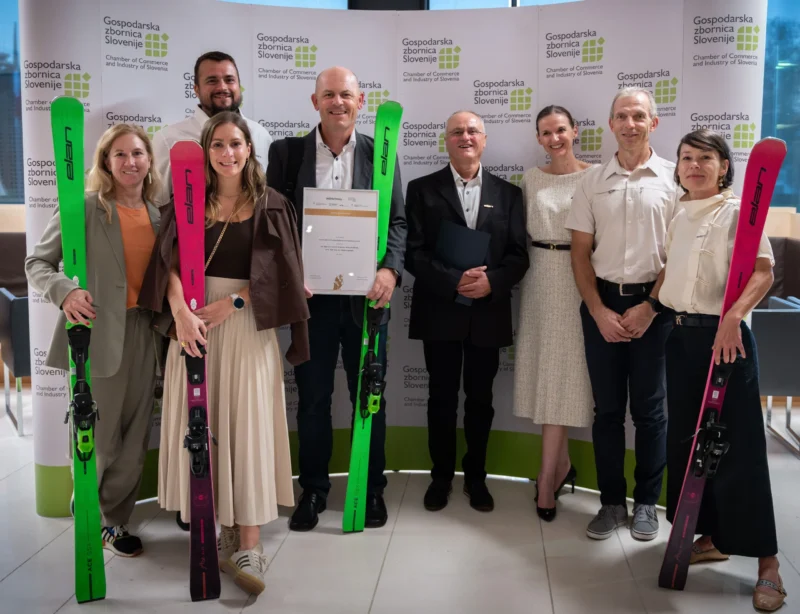 Elan ACE skije osvojile nagradu Gospodarske zbornice Slovenije